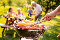 Der Grillmeister auf Firmenkosten
